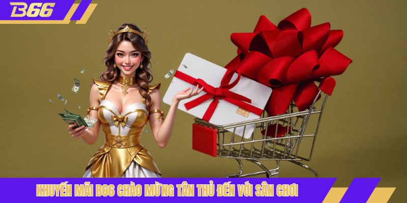 Khuyến mãi B66 chào mừng tân thủ đến với sân chơi